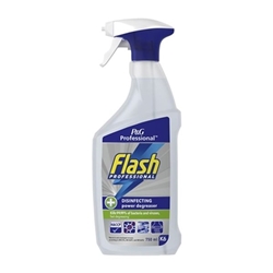 Flash Professional Disinfecting Power Degreaser Cleaning Spray 750ml (6 pack)