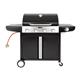 Buffalo 4 Burner Gas Barbecue with Hob