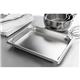 Matfer Bourgeat Stainless Steel 1/1 Gastronorm Tray 40mm