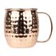 Olympia Barware Hammered Stainless Steel Copper Coated Mugs 440ml