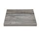 Bolero Pre-Drilled Square Melamine Table Top Ash Grey 700mm