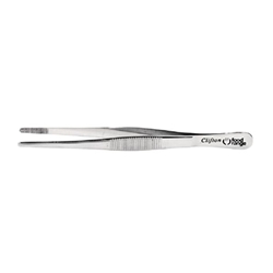 Stainless Steel Round Tip Micro Tweezers 160mm