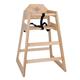 Bolero Wooden Highchair Natural Finish