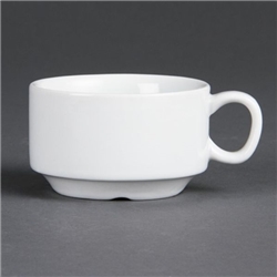 Olympia Whiteware Stacking Espresso Cups 85ml 3oz (12 pack)