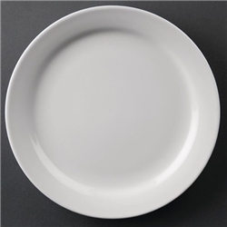 Olympia Athena Narrow Rimmed Plates 165mm/6 1/2" (12 Pack)