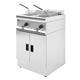 Lincat Twin Tank Twin Basket Free Standing Electric Fryer J12