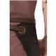 Chef Works Urban Wet Look Boulder Half Bistro Apron Brown Black