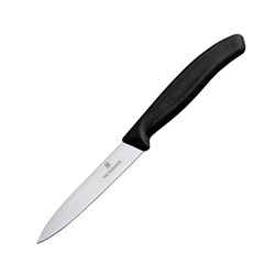 Victorinox Paring Knife Pointed Tip Black 10cm