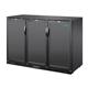 Polar G-series 850mm Triple Door Back Bar Cooler Solid Door 320 Ltr