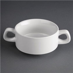 Olympia Athena Stacking Soup Bowls 160mm/4 1/4" 290ml (12 Pack)