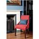 Bolero Dark Red Finesse Dining Chairs (2 pack)