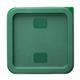 Hygiplas Square Food Storage Container Lid Green Small
