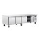 Polar U-Series Four Door Chef Base Counter Fridge