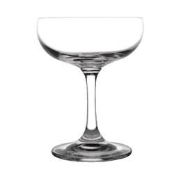 Olympia Bar Collection Crystal Champagne Saucers 200ml (6 pack)