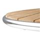 Bolero Round Flip Top Table Ash 600mm