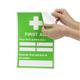 First Aiders Nearest First Aid Box Sign