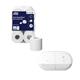 Tork T9 SmartOne Mini Toilet Roll 2-Ply 620 Sheets (Pack of 12) 472193 - FREE Twin Dispenser