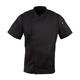Chef Works Springfield Zipper Mens Chef Jacket Black S