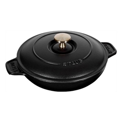 Staub Plate Staub Round Hot Dish with Lid 20cm