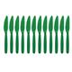 Olympia Kristallon Polypropylene Knives Green (12 pack)