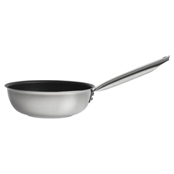 Matfer Bourgeat Tradition Stainless Steel Pro Non-Stick Sauté Pan 24cm