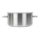Matfer Bourgeat Excellence Stainless Steel Casserole Pan 24cm