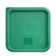 Hygiplas Square Food Storage Container Lid Green Medium