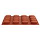 Pavoni Formaflex Silicone Oval Mould 16 Cup