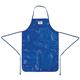 Burnguard Nylon QuicKlean Bib Apron Blue