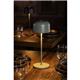 Olympia Siena Table Lamp Round Dome Sage 300mm