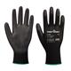 Portwest Black PU Palm Glove Size M