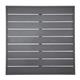Bolero Aluminium Square Table Top Dark Grey 700mm