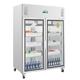 Polar G-Series Upright Double Door Gastro Display Fridge 1200Ltr