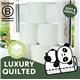 Cheeky Panda Professional 3-Ply Bamboo Toilet Tissue Rolls Quilted 160 Sheet (Pack of 36) LQTOILT36