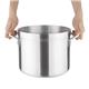 Vogue Aluminium Deep Boiling Pot 25cm