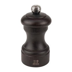 Peugeot Bistro Dark Brown Salt Mill 4in