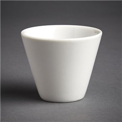 Olympia Whiteware Conical Ramekin White 70mm (12 pack)