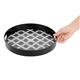 Olympia Kristallon PC Round Non Slip Tray with Handles 300mm