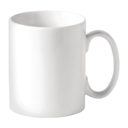 Utopia Titan Straight Sided Mugs White 340ml (48 pack)