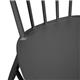 Bolero Windsor Aluminium Black Chairs (4 pack)