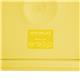 Hygiplas Square Food Storage Container Lid Yellow Medium