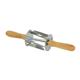 Gobel Stainless Steel Mini Croissant Roller Cutter with Wooden Handle 345x75x75mm