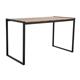 Bolero Steel and Acacia Industrial Bar Table 1800x900mm