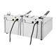 Buffalo Twin Tank Twin Basket 2x5Ltr Countertop Fryer 2x2.8kW