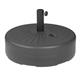 Bolero Black Plastic Parasol Base 40Ltr (filled)