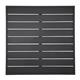 Bolero Aluminium Square Table Top Black 700mm