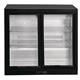 Polar G-Series Back Bar Cooler with Sliding Doors 198Ltr