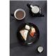 Olympia Cafe Coupe Plate Black - 200mm 8" (12 Pack)