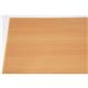 Bolero Pre-drilled Rectangular Tabletop Beech Effect