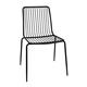 Bolero Steel Wire Dining Chairs Black (4 pack)